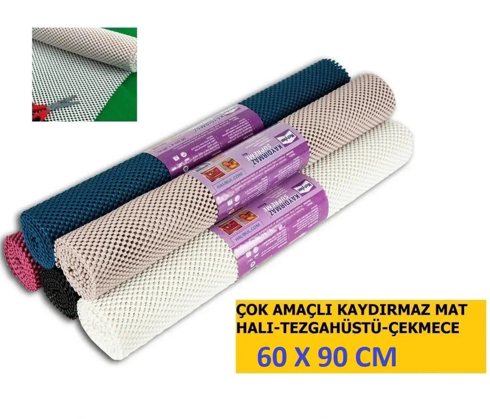 Halı Kaydırmaz - Raf - Dolap ve Torpido Örtüsü 60 x 90 4