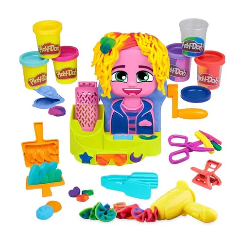 F8807 Play-Doh Renkli Kuaför Snu+3 yaş