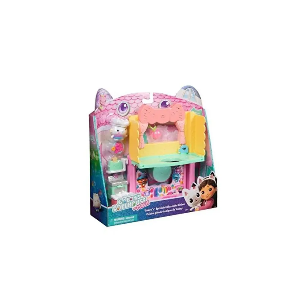 S00006727 SUN-SPM-FİGÜR SET GABBY S DOLLHOUSE MUTFAK SET/BANYO SET 10PRÇ.2A. 4