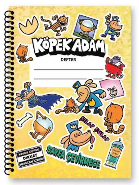 Köpek Adam Kareli Defter 1