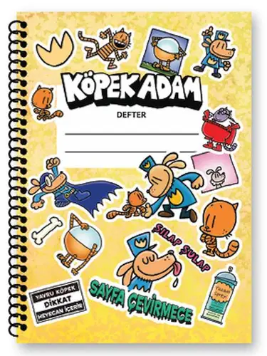 Köpek Adam Kareli Defter 1