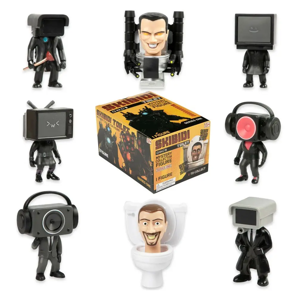 KBD00000 Skibidi Toilet Figür Surpriz Paket 2
