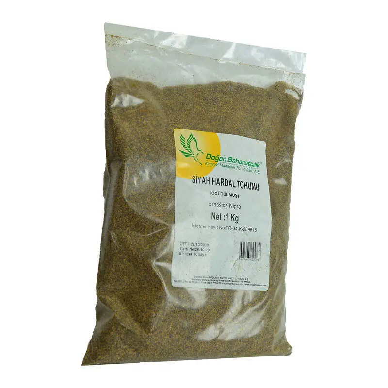 Hardal u Öğütülmüş Doğal Siyah 1000 Gr Paket 3
