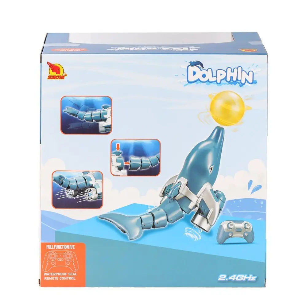 5652  Kumandalı Yunus Balığı BALIĞI FF 2 4GHZ 3 7V USB 2