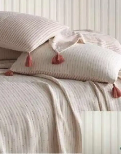 Şaheser Home Collection Yatak Örtüsü Çift Kişilik Kiremit