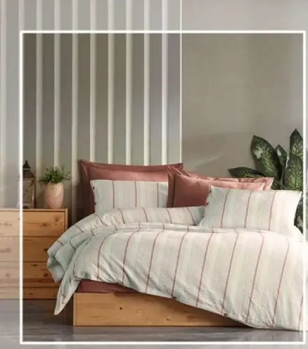 Şaheser Home Collection İplik Boyalı Nev Takımı va Kiremit