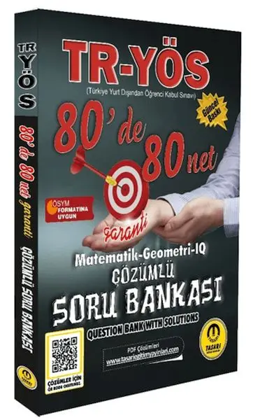 Tasarı TR YÖS Matematik-Geometri-IQ 80 De 80 Net