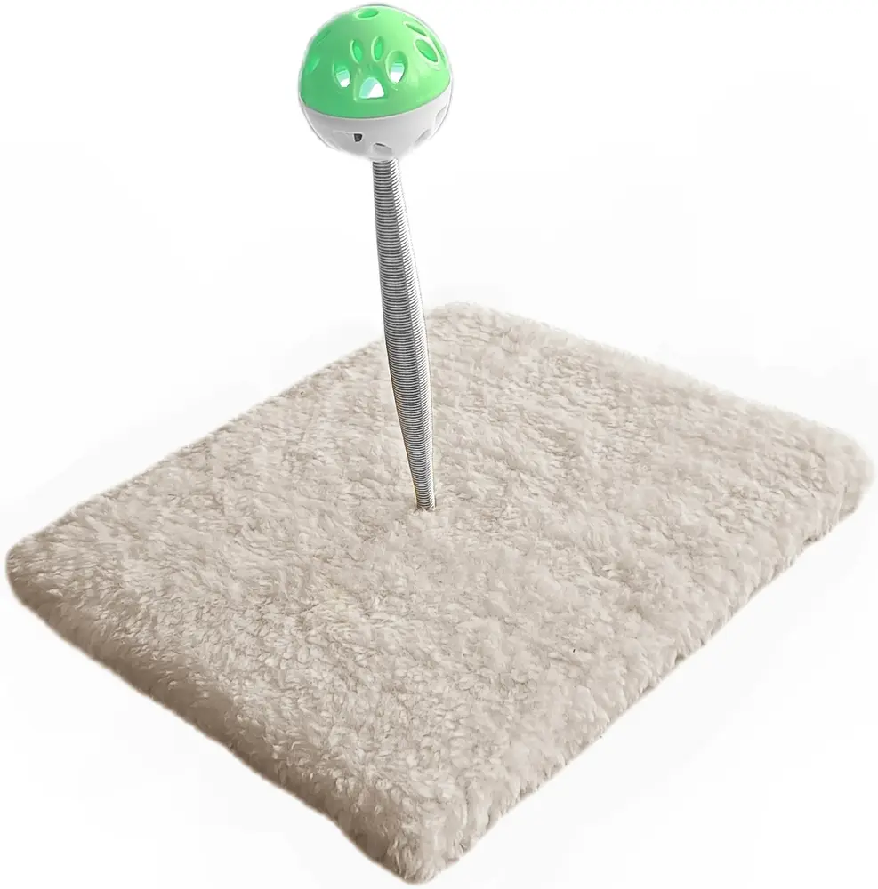 Yaylı Toplu Hacıyatmaz Kedi Aktivite Oyuncağı 16-20 cm Rengi 4