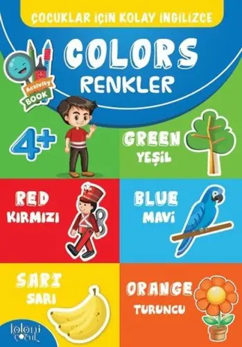 Çuklar İçin Kolay İngilizce - Colors Renkler