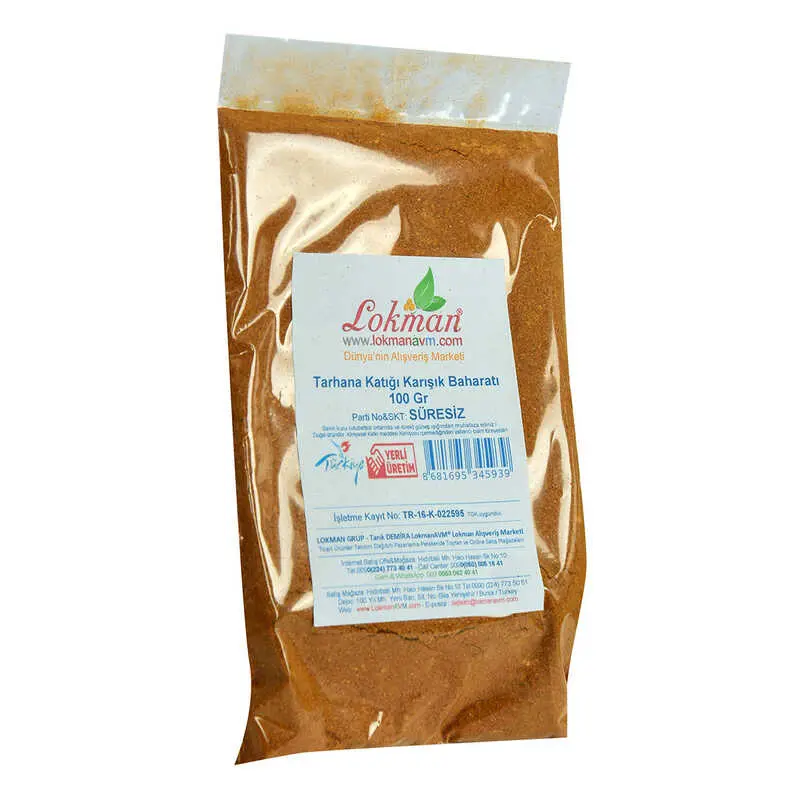Tarhana Katığı Karışık Baharatı 100 Gr Paket 5