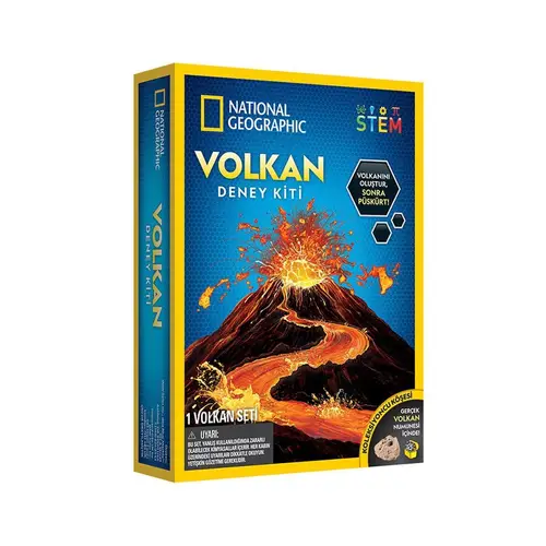 NAT02002 Volkan Deney Kiti - TRVOLCANO2 +8 yaş
