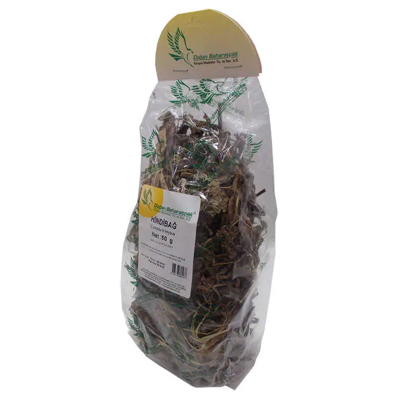 Hindibağ Yaprağı Otu Doğal 50 Gr Paket 3