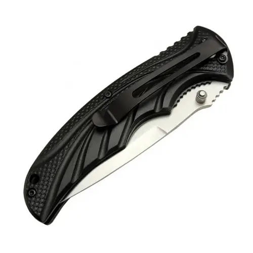 Mtech Handsome 451 Gri Kamp Çakı 21cm - Yarı Otomatik, Kemerlikli