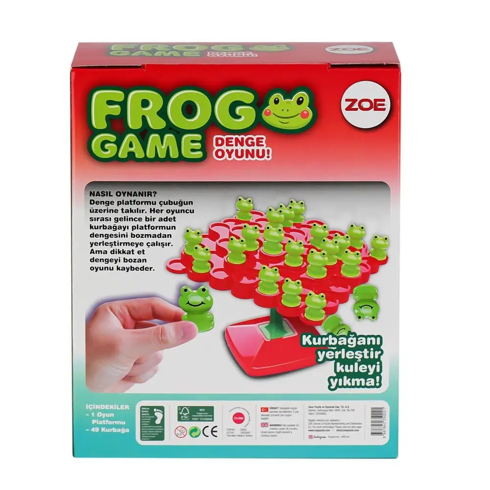 35002 Zoe Frog Denge Oyunu -KS Game 2