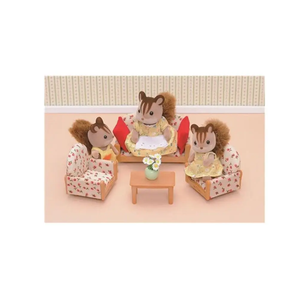 4464 Sylvanian Families, 3 Parça Koltuk Seti , +3 yaş, figürler ayrı satılır. 2