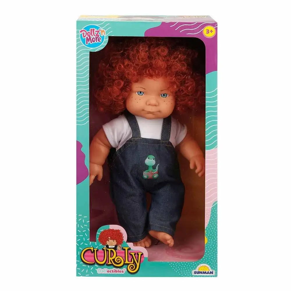 30151 Sunman, Curly Kıvırcık lı Bebek 35 cm