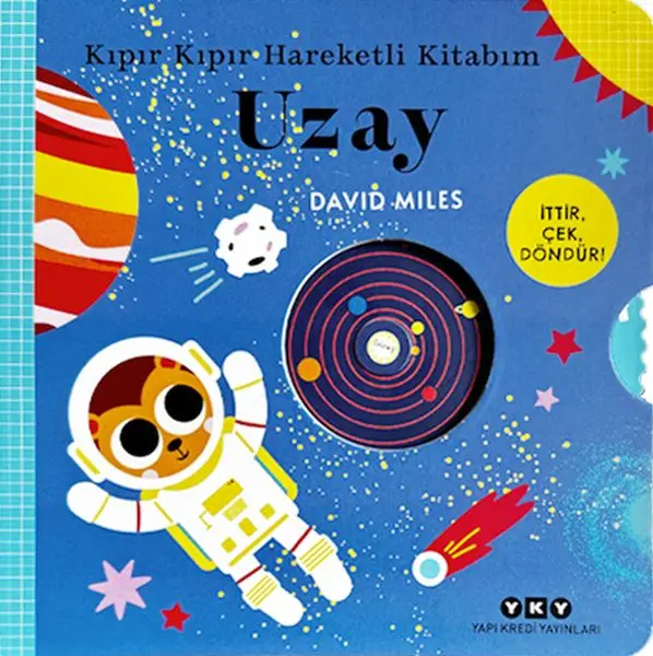 Kıpır Kıpır Hareketli Kitabım – Uzay