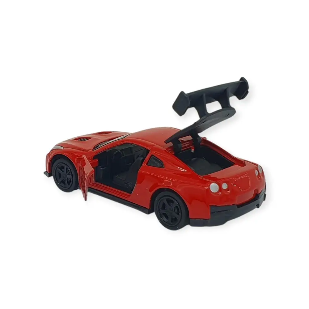 Çek Bırak Metal Küçük Arabalar 8 cm - 6411A-5 - Kırmızı - 1 ADET 3