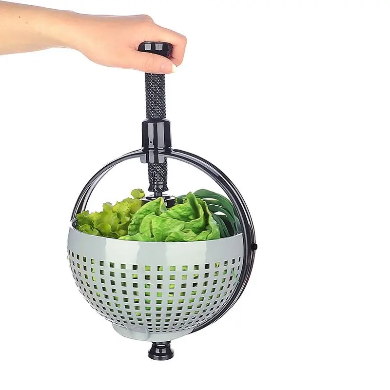 Hızlı Salata Kurutucu Süzgeç- Dönerli Süzgeç Dev Boy 3
