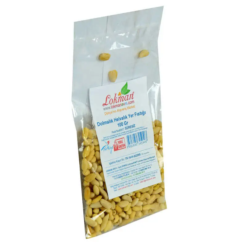Dolmalık Helvalık Yer Fıstığı 100 Gr Paket 5