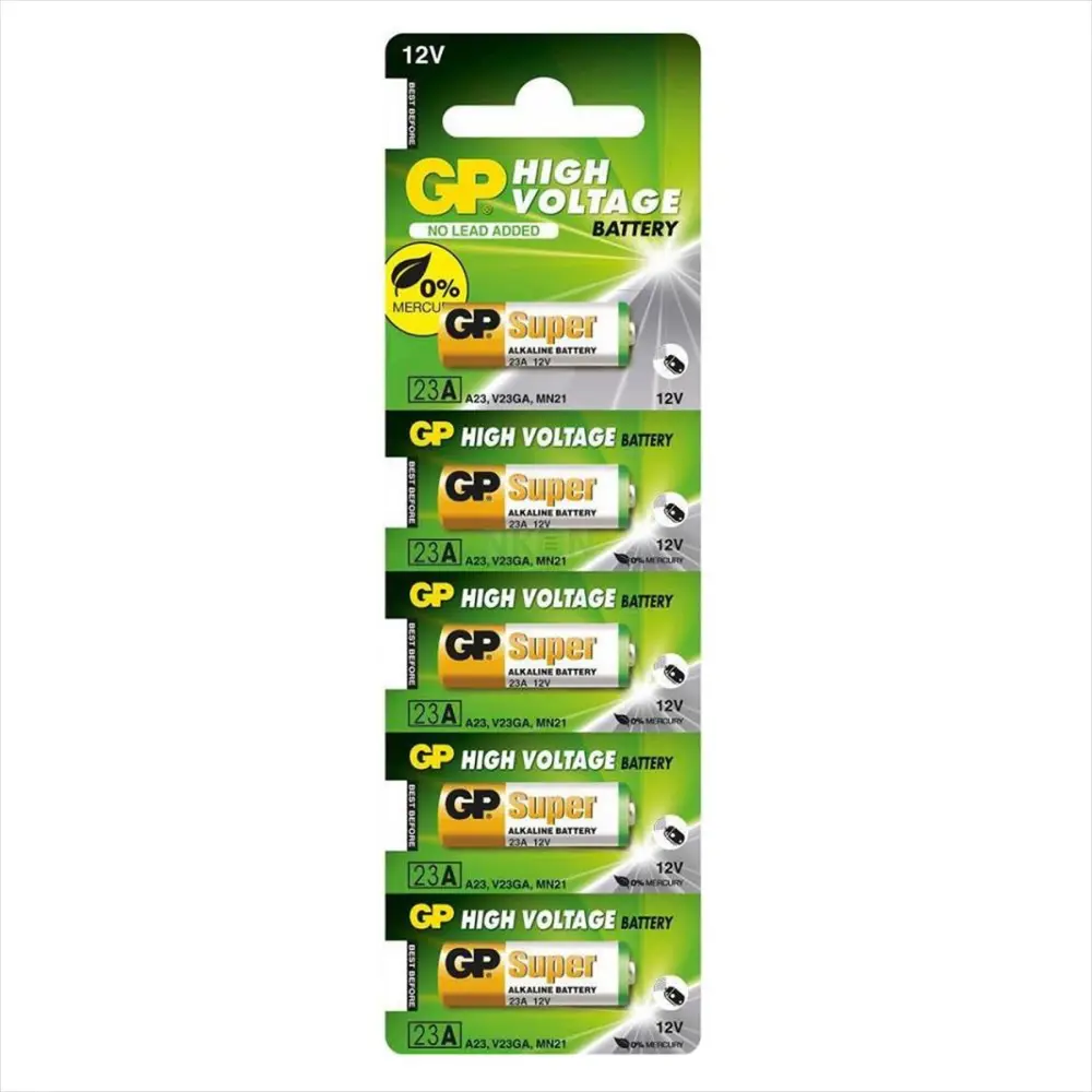GP 23A 12V lin Pil 5'li Paket