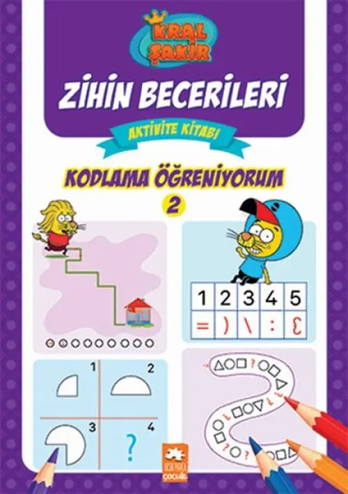 Kodlama Öğreniyorum 2 -  Zihin Becerileri Aktivite Kitabı