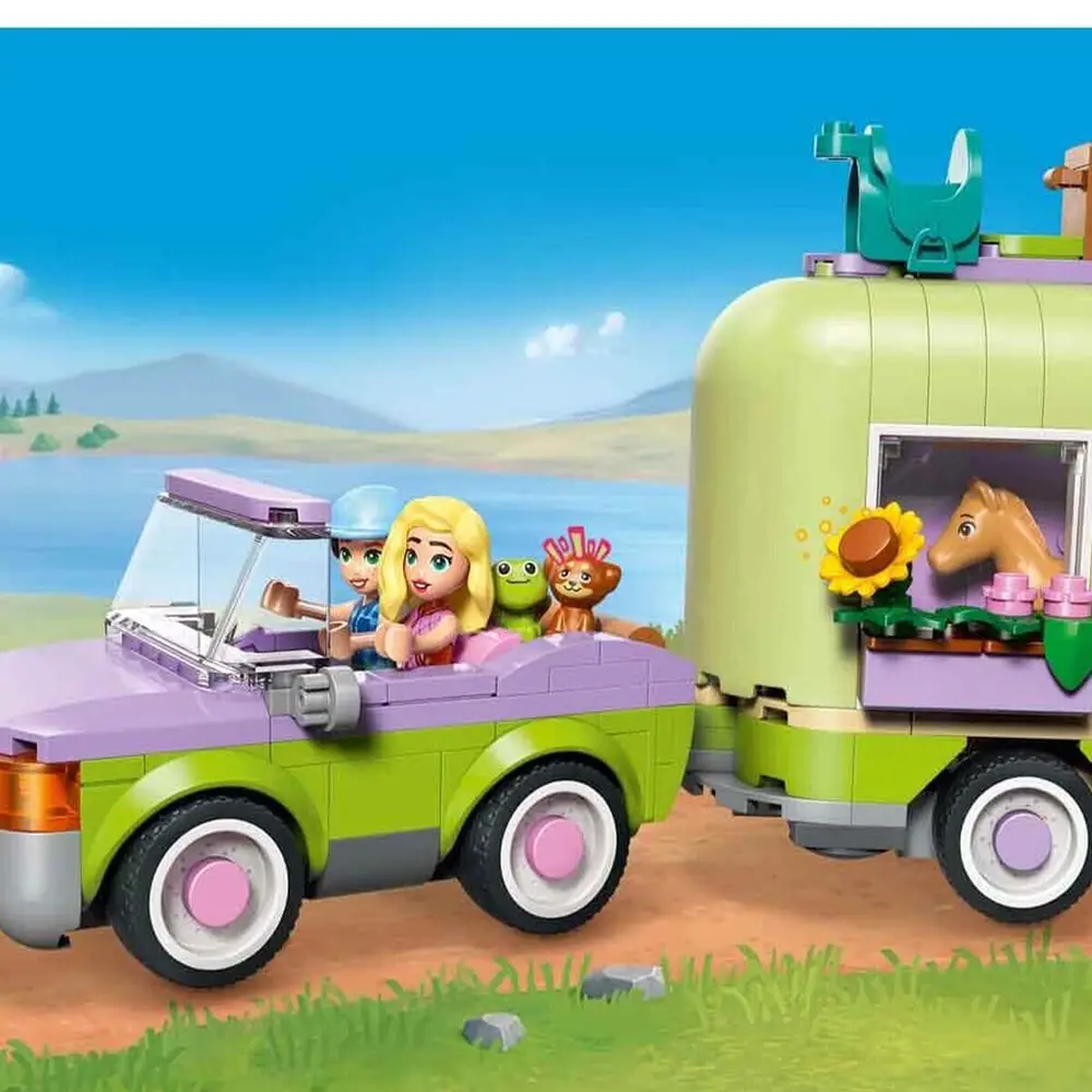 42695 Lego Friends At ve Tay Römorku 279 parça +7 yaş 7