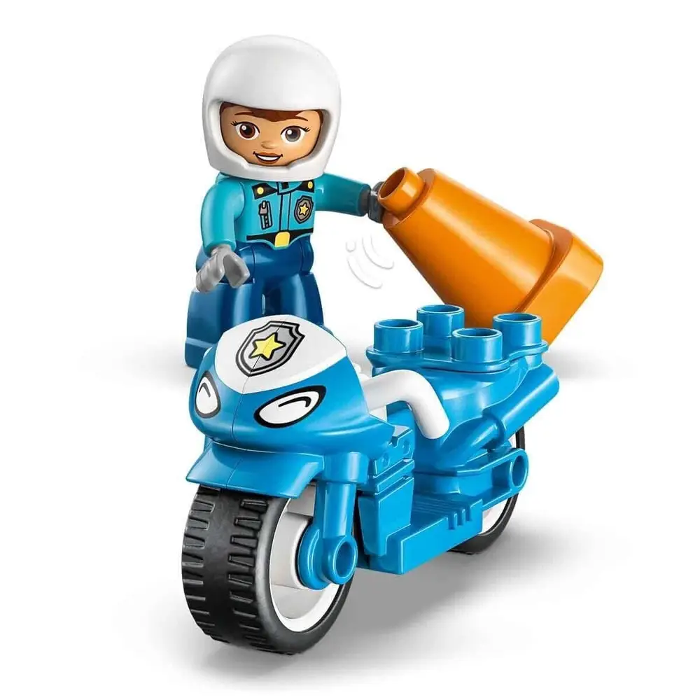 10471 Lego Duplo Mi Polis Motosikleti 11 parça +2 yaş 3