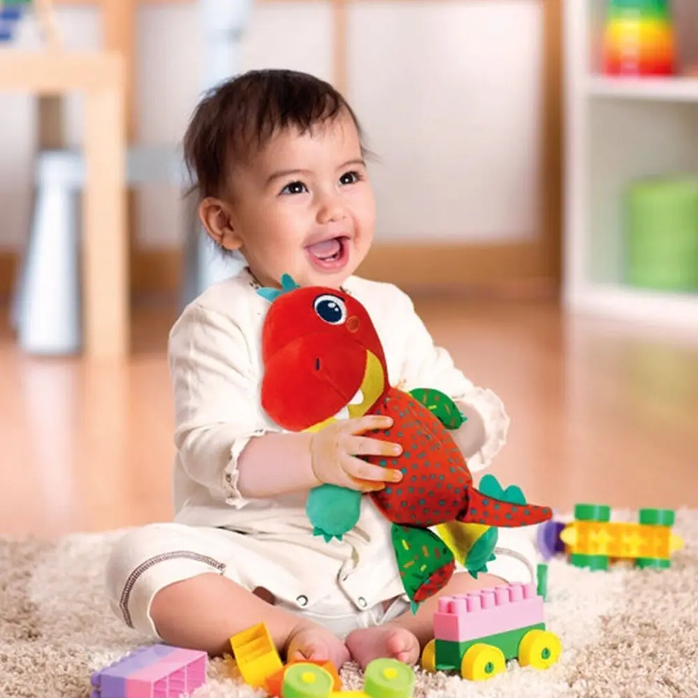 17847 Baby Clementoni - Trex Dinozor Peluş Oyuncak 4