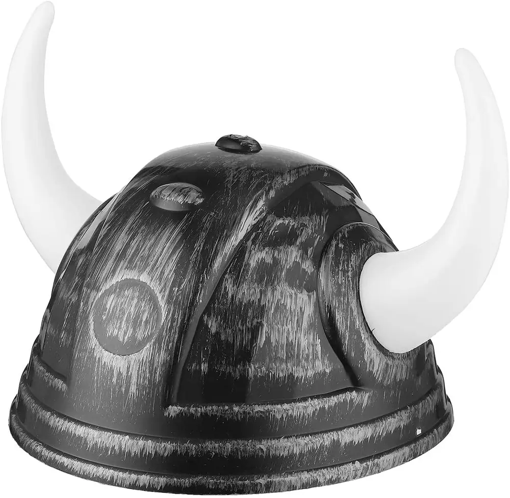 Viking Başlığı Asteriks Başlığı Gümüş Renk 2