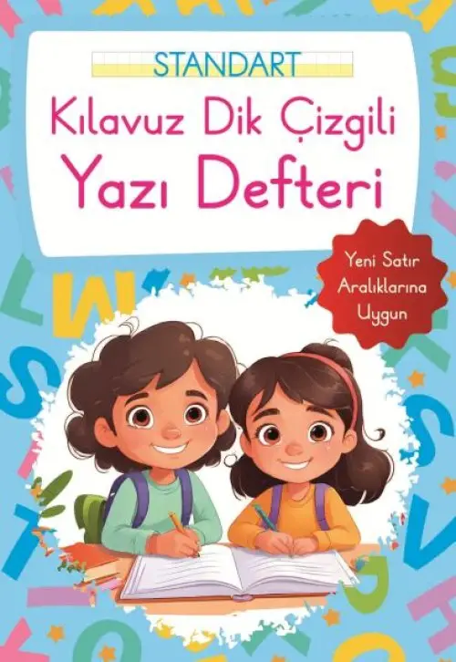 Kıluz Dik Çizgili Yazı Defteri Küçük Boy - Mi
