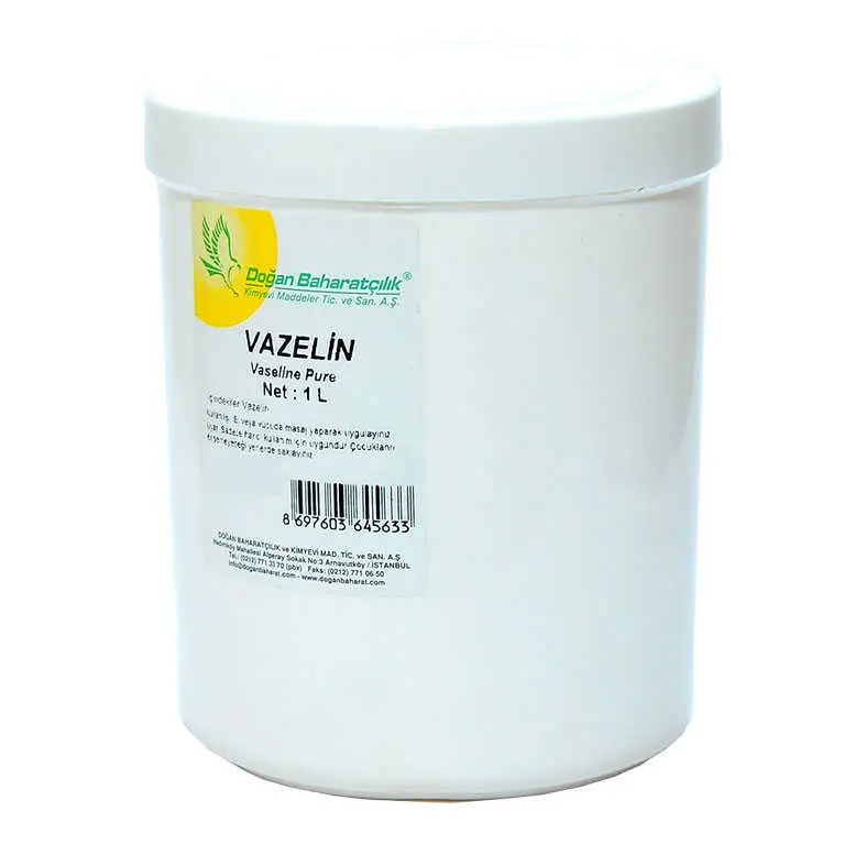 Saf Vazelin Beyaz 1 Lt Pet Kanoz 4