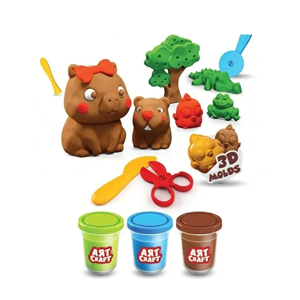 04136 ART CRAFT CAPY BARA HAMUR SET 168 GR 3