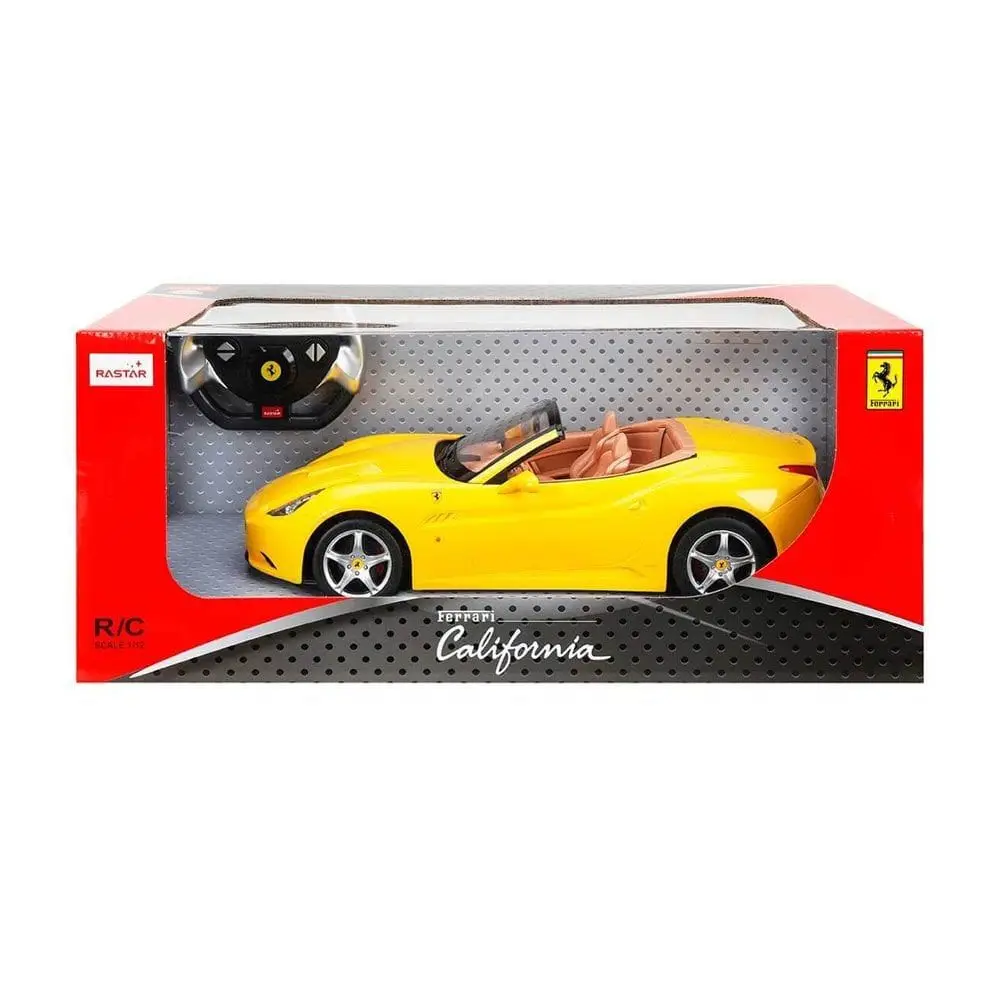47200 1:12 Ferrari California Uzaktan Kumandalı Işıklı Araba 2