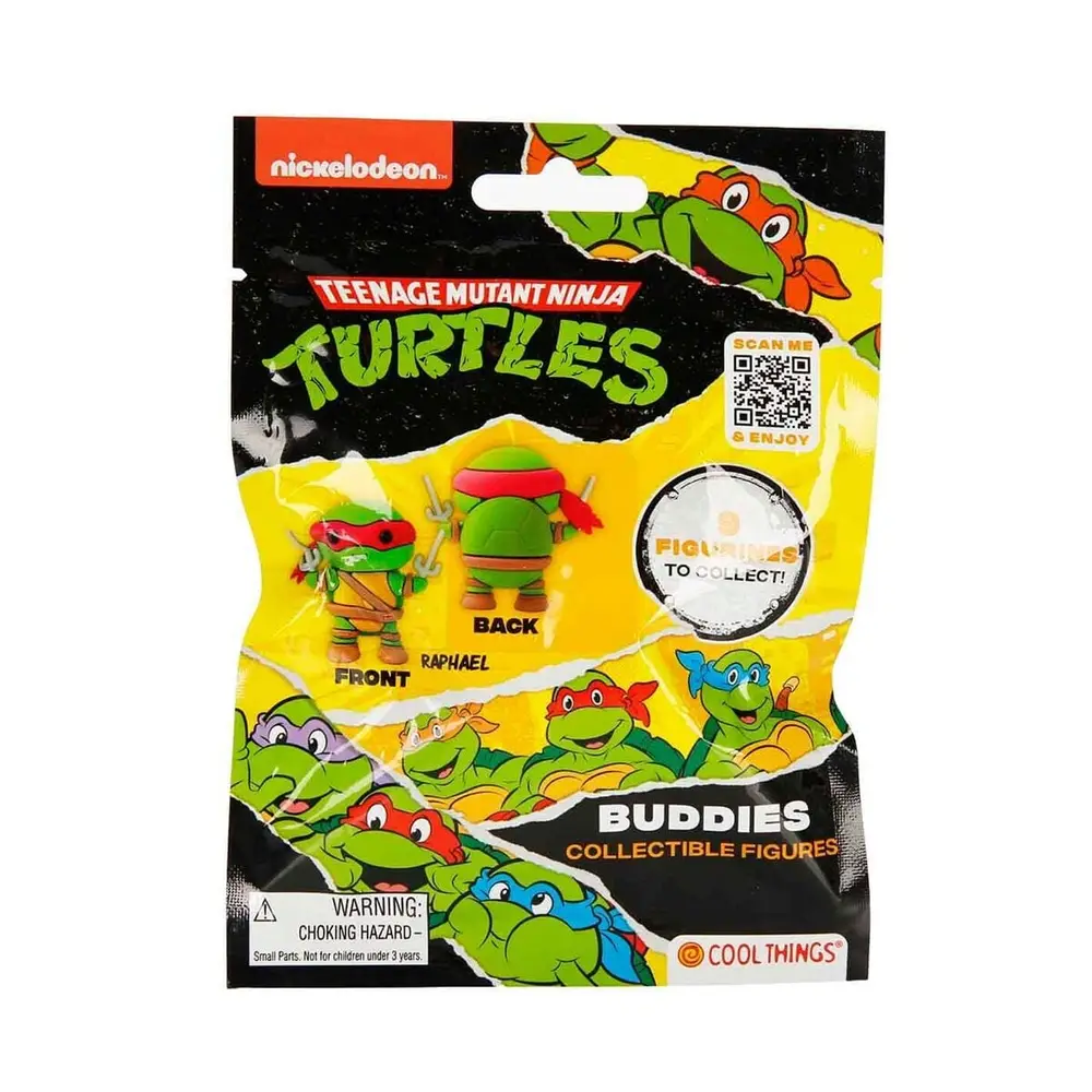 1020345 SUN-ITG-CLT-3D FİGÜR N TURTLES BUDDIES SÜRPRİZ PAKET NINJ 36D 4