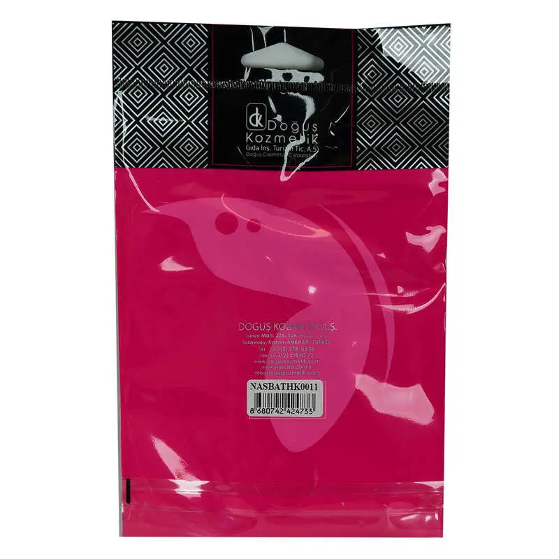 Doğal Kabak Lifli Peeling Oval Yüz Pedi Kese 3 Adet 9x7 Cm 3