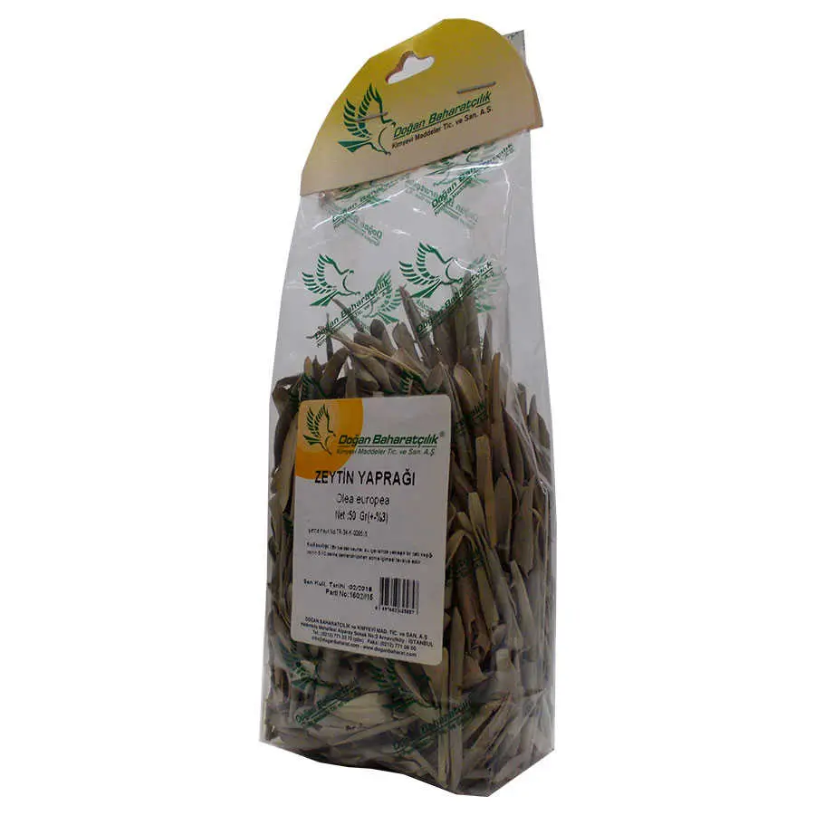 Zeytin Yaprağı Doğal 50 Gr Paket 3