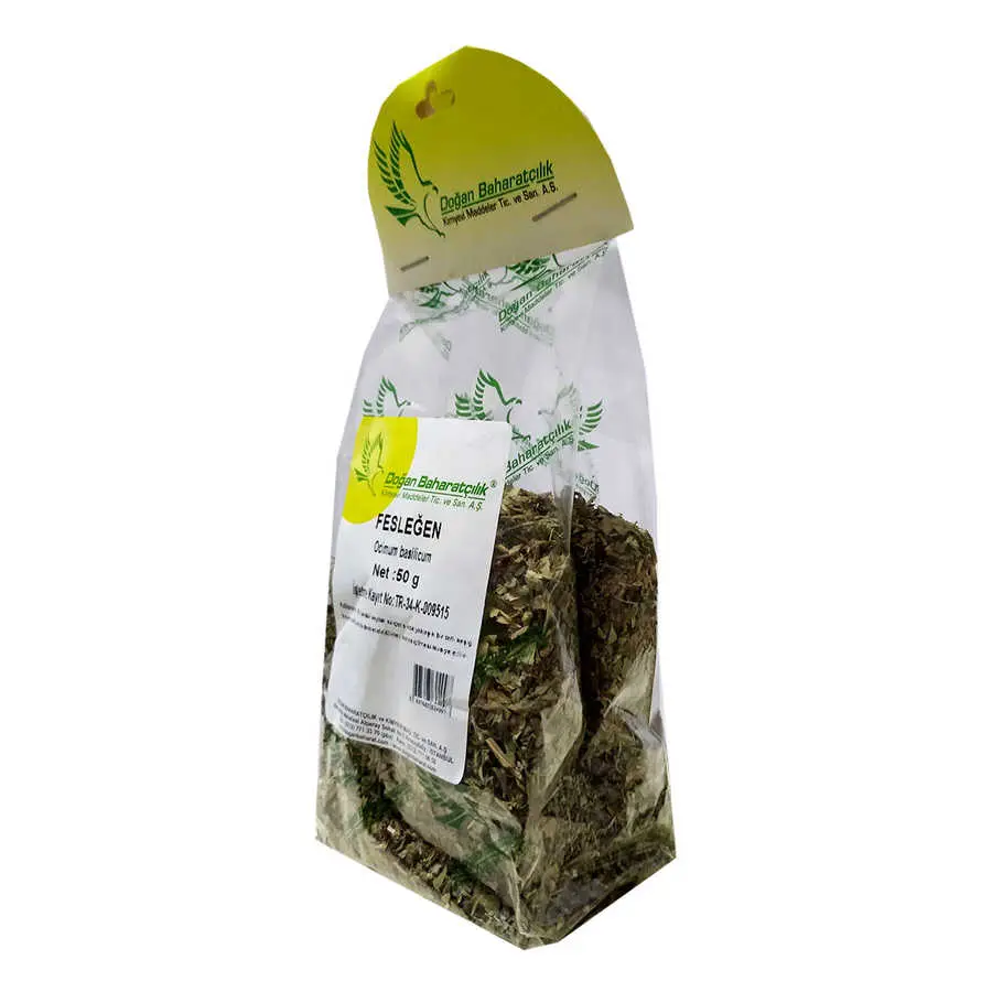 Fesleğen Doğal 50 Gr Paket 3