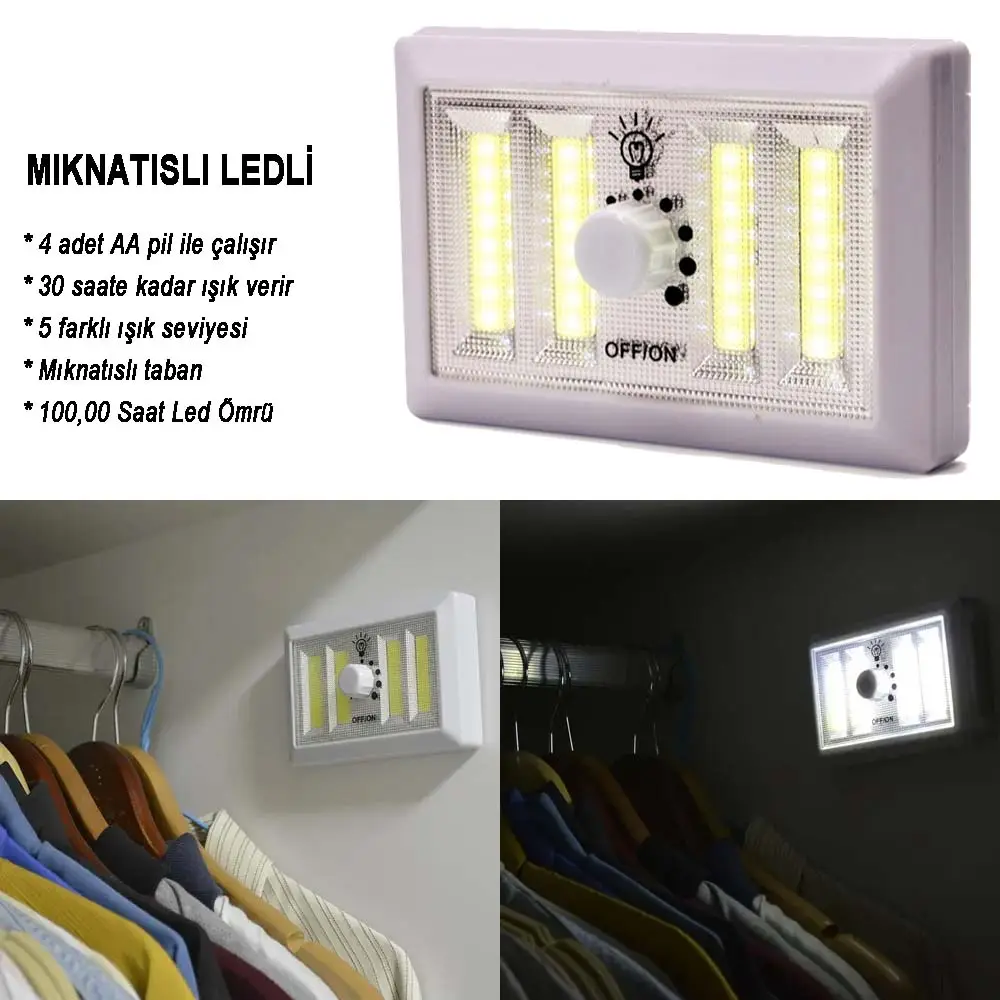 Dli Işık Seviyesi Ayarlanabilir Ledli Lamba Wt-383 2