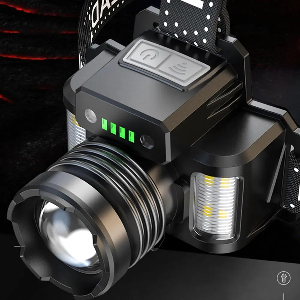 Sensörlü Cree TG Led Şarjlı Kafa Lambası WT-625 3