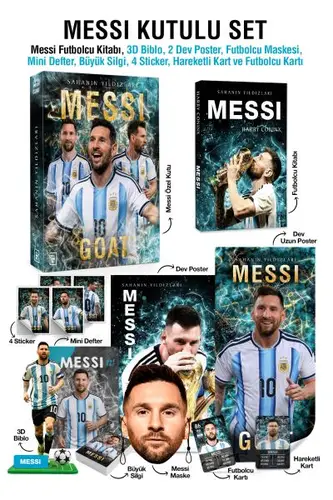 Messi Özel Kutulu Set – Sahanın Yıldızları