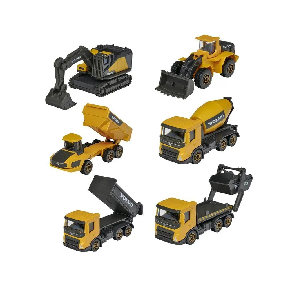 8503100000 Majorette Volvo İnşaat Araçları 1:64 Premium Metal Araç 6 asorti (Belirtilen fiyat, tekli satış için adet fiyatıdır) 3