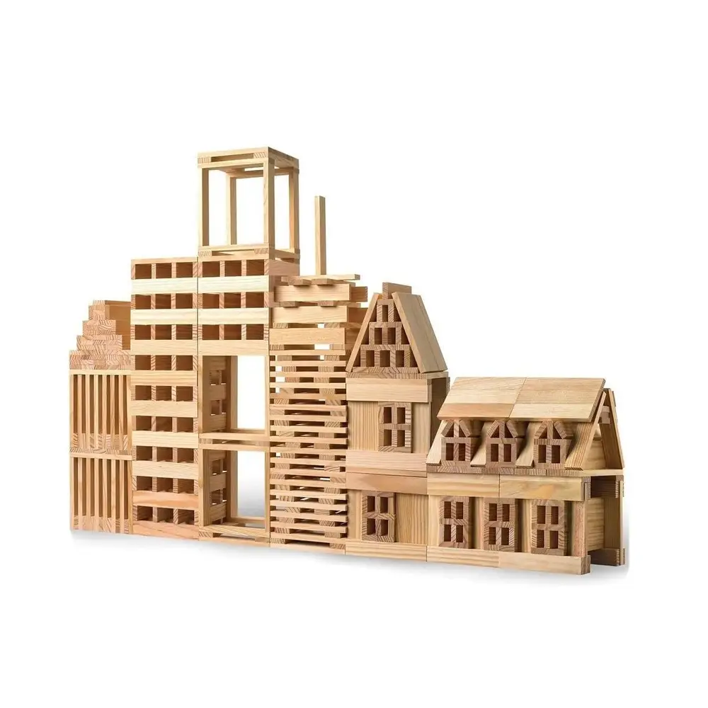 KR101 Woodoy City Wood Ahşap Bloklar 2