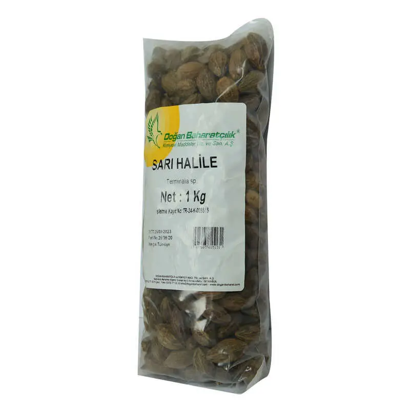 Doğal Sarı Halile Çekirdeği Sarı Helile 1000 Gr Paket 4