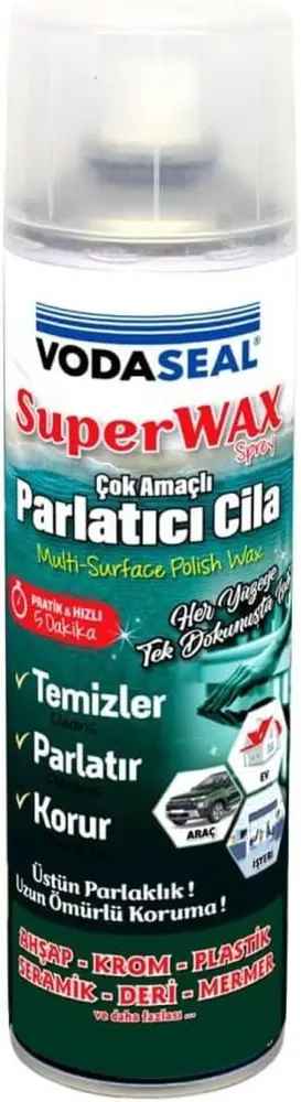 Süper Wax Çok Amaçlı Parlatıcı Cila 500 ml