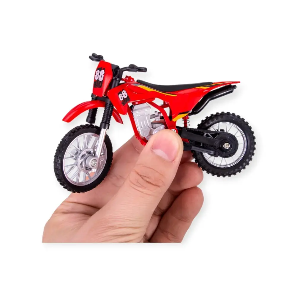 1:18 Ölçekli Model Motosiklet - DS928 - Kırmızı - 1 ADET 3