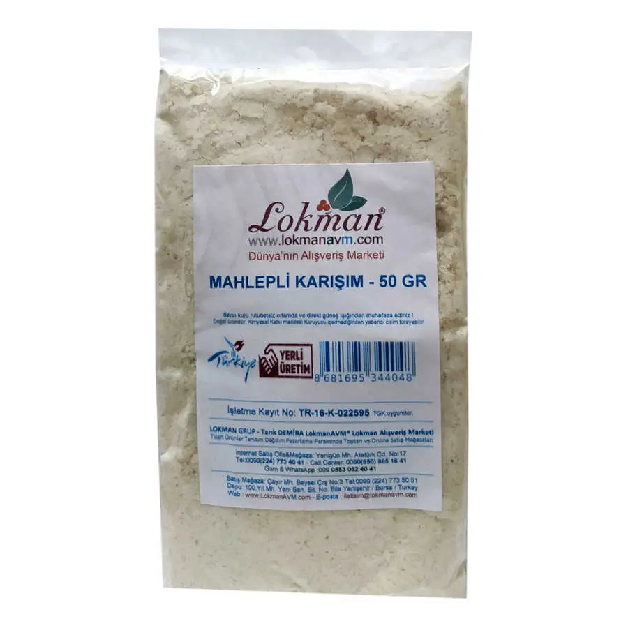 Mahlepli Karışım Pasta Kurabiye Poğaça Katığı 50 Gr Paket 3