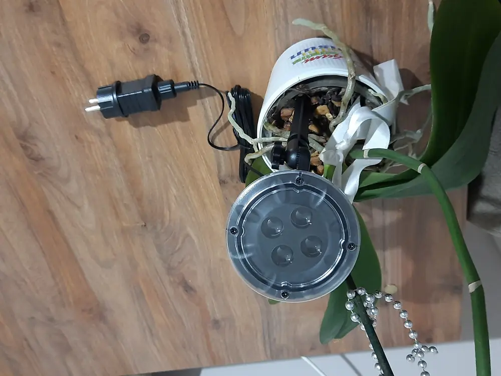 Peri Led Işık 5 metre BEYAZ Dekor Lambası 50 Ledli 5