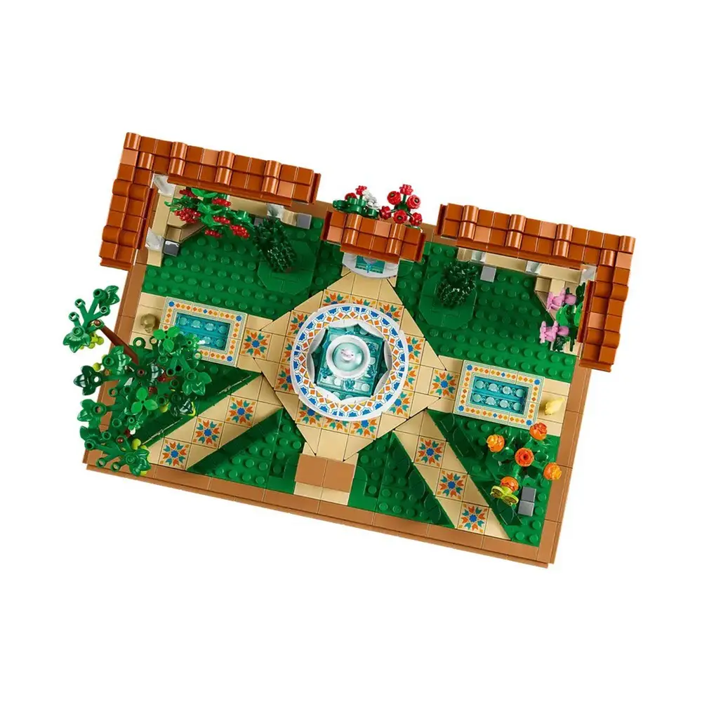 10359 Lego icons Çeşmeli Bahçe - Fountain Garden 1302 parça +18 yaş 5