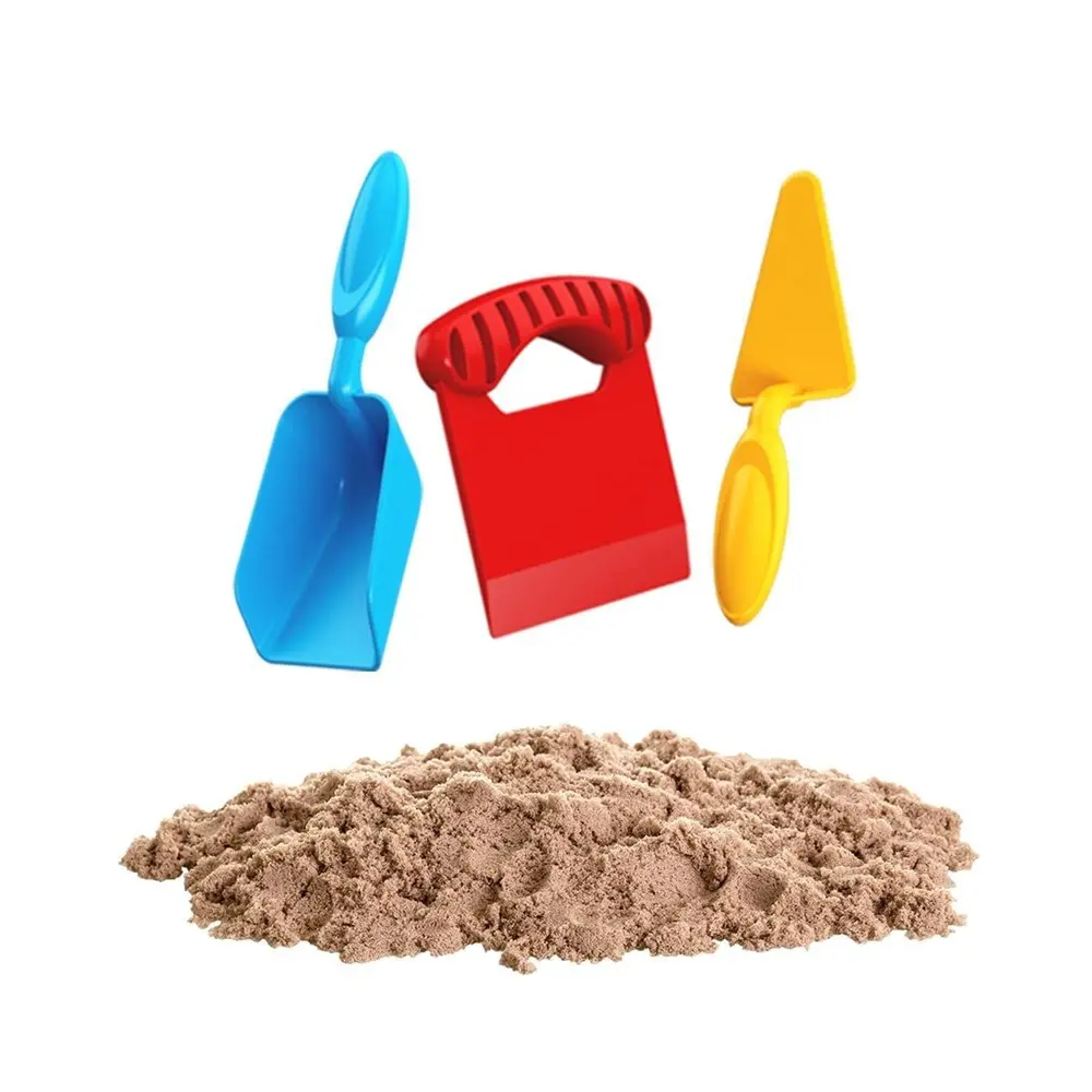 03690  Aksesuarlı Naturel Kinetik Oyun Kumu 1000 gr -Dede 2